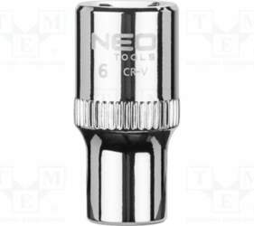 NEO TOOLS Socket: 6-angles; socket spanner