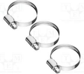NEO TOOLS Worm gear clamp; W: