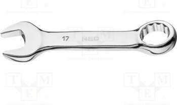 NEO TOOLS Wrench: combination spanner; double-sided