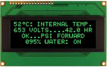 NEWHAVEN DISPLAY INTERNATIONAL Display: OLED; alphanumeric