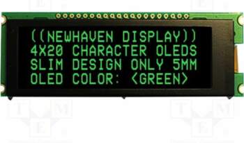 NEWHAVEN DISPLAY INTERNATIONAL Display: OLED; alphanumeric