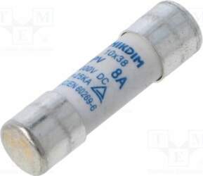 NIKDIM LTD Fuse: fuse; cylindrical; 8A