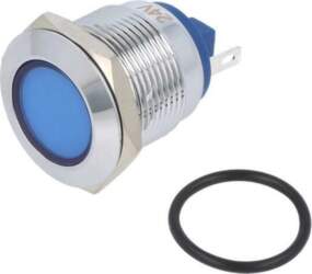 NINIGI Indicator: LED; flat; blue; 24VDC