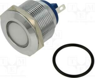 NINIGI Indicator: LED; flat; white; 24VDC