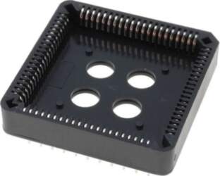 NINIGI Socket: integrated circuits; PLCC84; THT