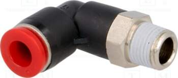 NORGREN HERION Push-in fitting; angled; PBT
