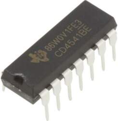 NTE ELECTRONICS IC: digital; binary counter