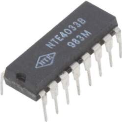 NTE ELECTRONICS IC: digital; divider,decade