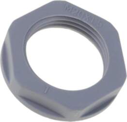 Nut; M20; polyamide; 26mm; dark grey