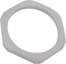 Nut; M63; polyamide; Thk: 8mm; Spanner: