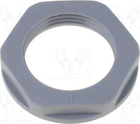 Nut; PG13,5; polyamide; 27mm; dark