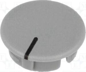 OKW Cap; ABS; grey; push-in; Pointer: