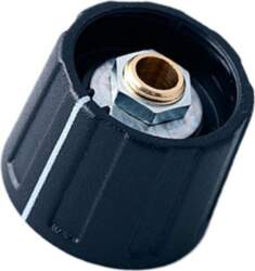 OKW Knob; with pointer; ABS; Øshaft: