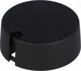 OKW Knob; with pointer; plastic; Øshaft: