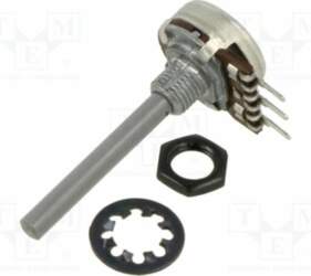 OMEG Potentiometer: shaft; 1kΩ; single turn