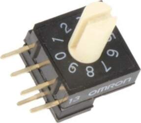 OMRON Electronic Components Encoding switch; DEC/BCD