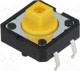 OMRON Electronic Components Microswitch TACT; SPST-NO
