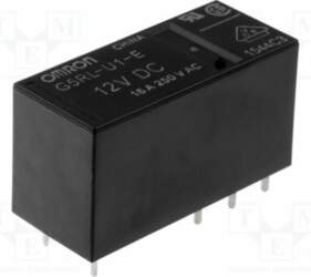 OMRON Electronic Components Relay: electromagnetic; Ucoil: