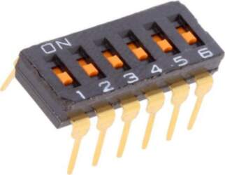 OMRON Electronic Components Switch: DIP-SWITCH; Poles