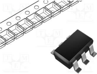 ONSEMI Diode: TVS array; unidirectional; ESD