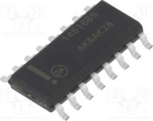 ONSEMI IC: digital; 4bit,binary counter