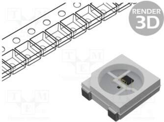 OPSCO Optoelectronics Programmable LED; RGB; SMD