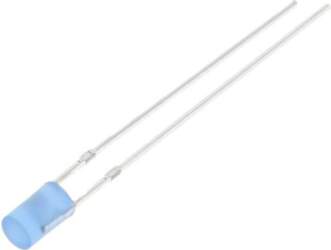 OPTOSUPPLY LED; blue; 3mm; 220mcd; 140°