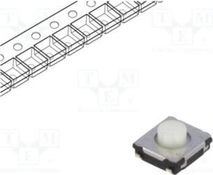 PANASONIC Microswitch TACT; SPST; Pos: 2