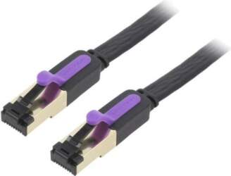 PATCH CABLE CAT.7 FLAT/10M BLACK