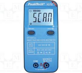 PEAKTECH Digital multimeter; LCD; 3,75