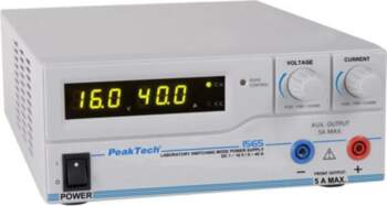 PEAKTECH Laboratory power supply: programmable; single-channel