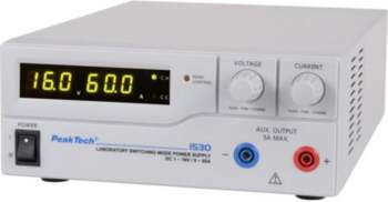 PEAKTECH Laboratory power supply: standard; single-channel
