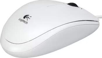 Pele datora B100 USB balta Logitech