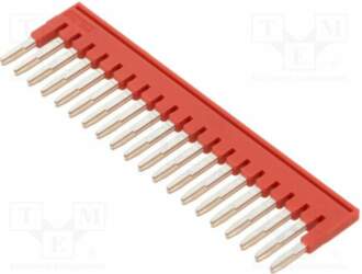 PHOENIX CONTACT Comb bridge; red; terminals: