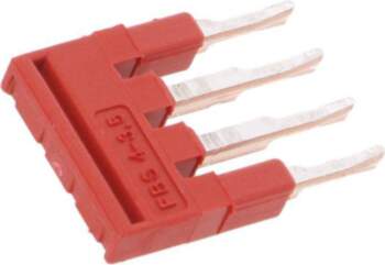 PHOENIX CONTACT Comb bridge; red; terminals: