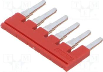 PHOENIX CONTACT Comb bridge; red; terminals: