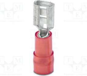 PHOENIX CONTACT Tip: flat; red; Type: