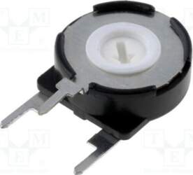 PIHER Potentiometer: mounting; 100Ω; single turn