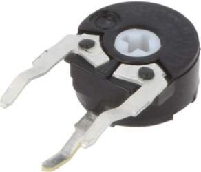 PIHER Potentiometer: mounting; 100kΩ; single turn