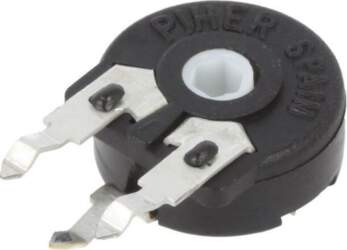 PIHER Potentiometer: mounting; 25kΩ; single turn