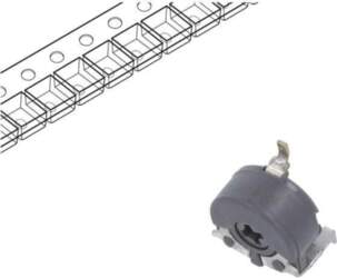PIHER Potentiometer: mounting; 50kΩ; single turn