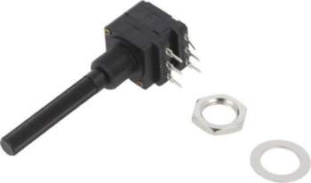 PIHER Potentiometer: shaft; 100Ω; single turn