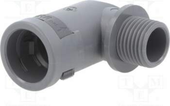 PMA 90° angled connector; Thread: metric