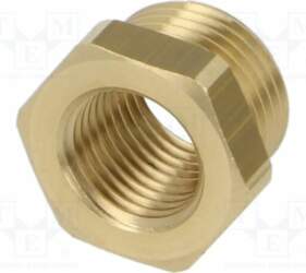 PNEUMAT Thread adapter; brass; Int.thread: