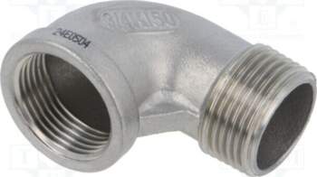 PNEUMAT Threaded fitting; angled 90°; max