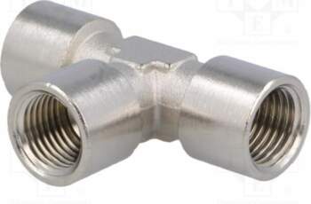 PNEUMAT Threaded fitting; threaded,T-tap splitter