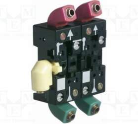 Pneumatic module, two hand operation |