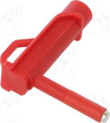 POMONA Magnetic cap; 4A; red; Socket