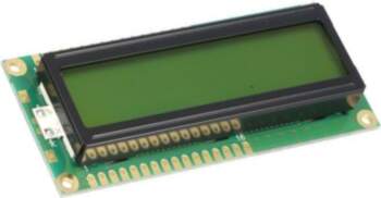 POWERTIP Display: LCD; alphanumeric; STN Positive