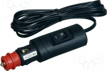 PRO CAR Cigarette lighter plug; cables